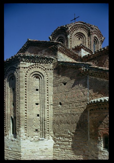 Ostende der Kirche, erbaut 1295 von Progonos Sgouros